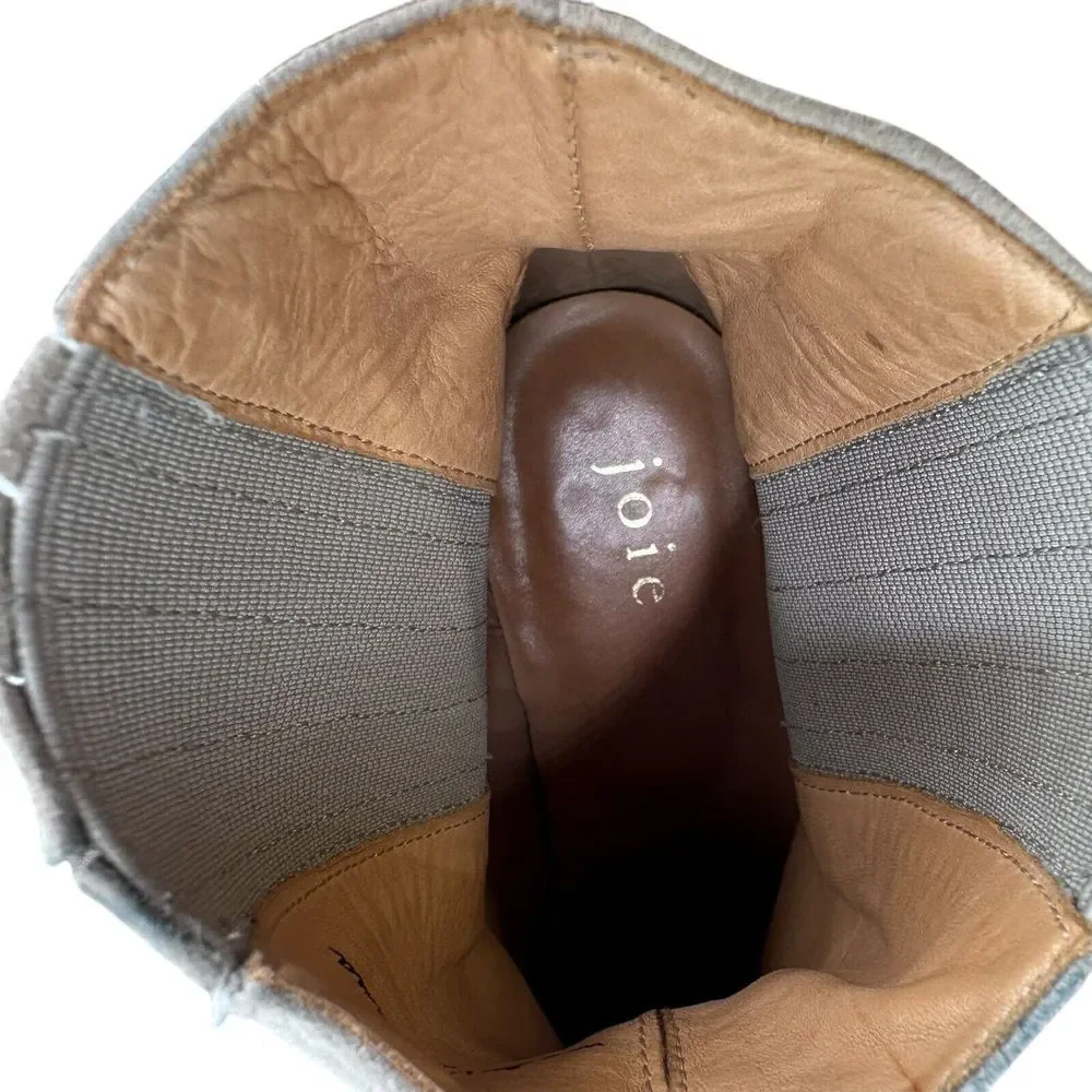 Joie Women's Buff Beige‎ Remmie Suede Chelsea Booties Size US 8 EUR 39